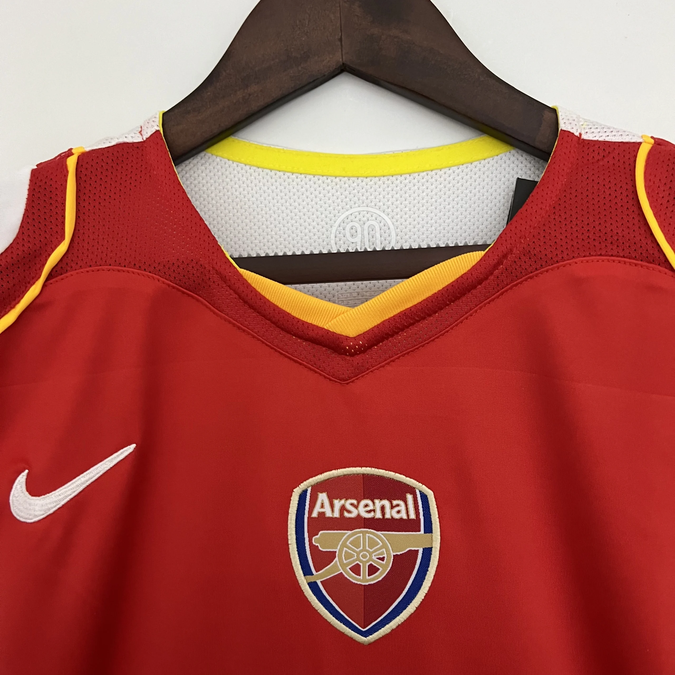 Arsenal Soccer Retro Jersey Home Custom Shirt 2004-05 - Image 6