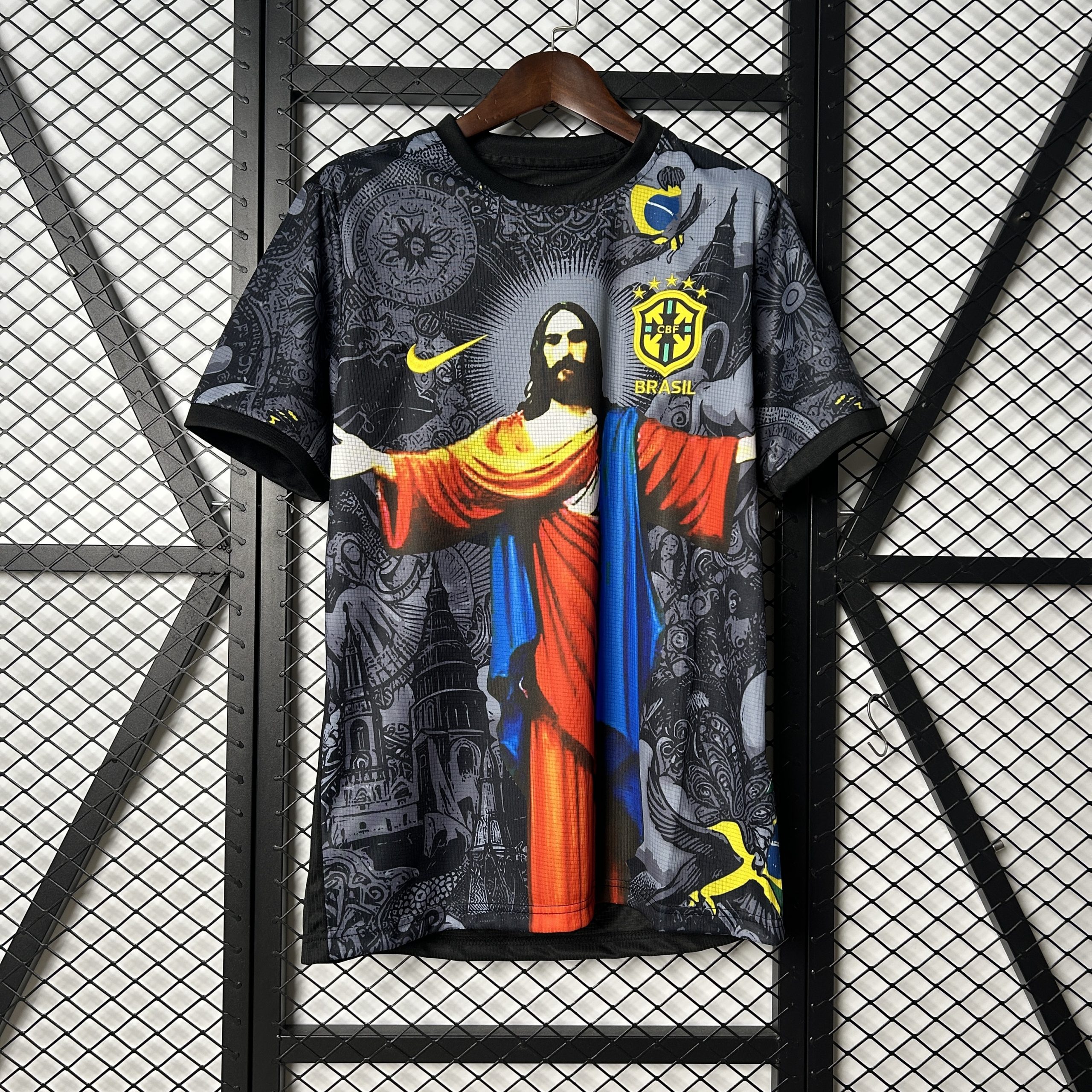 Brazil Soccer Jersey Jesus Special Edition Custom Shirt 2025