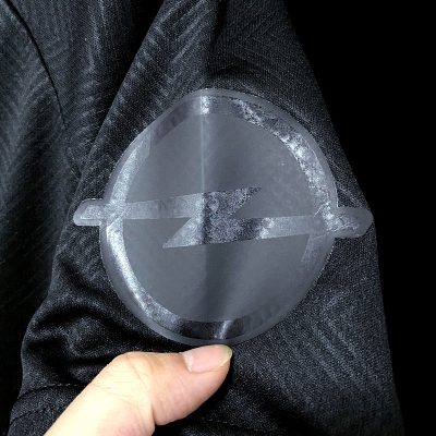 Alternative view of Borussia Dortmund Retro Jersey Black Soccer Shirt 2019/20