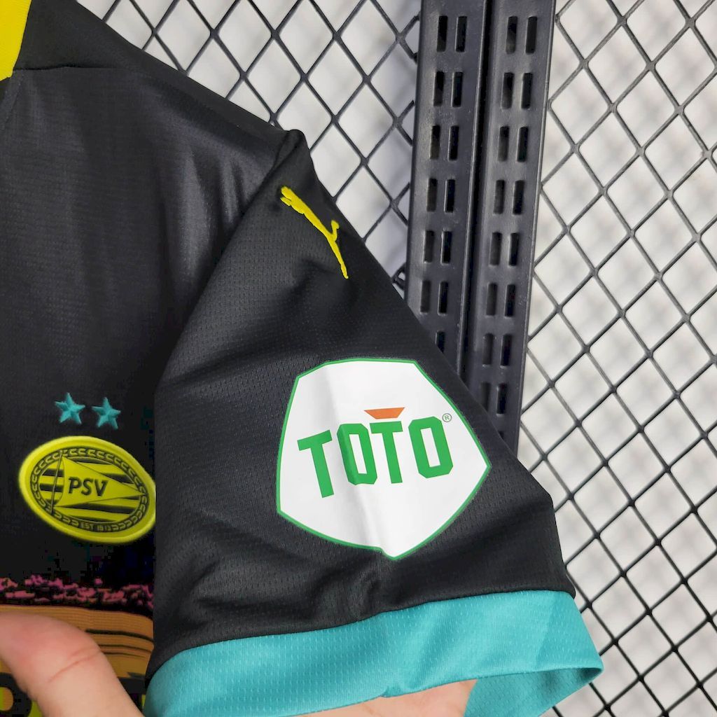 PSV Eindhoven Football Jersey Away Custom Shirt 2024/25 - Image 3