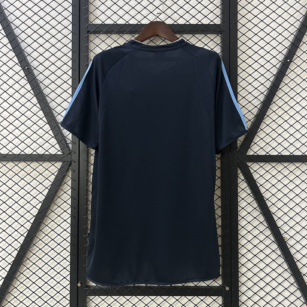 Real Madrid Retro Jersey Away Custom Soccer Shirt 2003/04 - Image 2