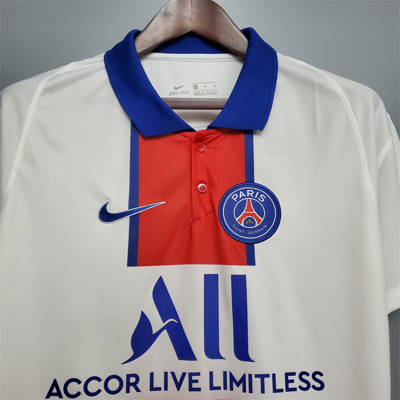 PSG Retro Jersey Away Soccer Shirt 2020/21 - Image 4