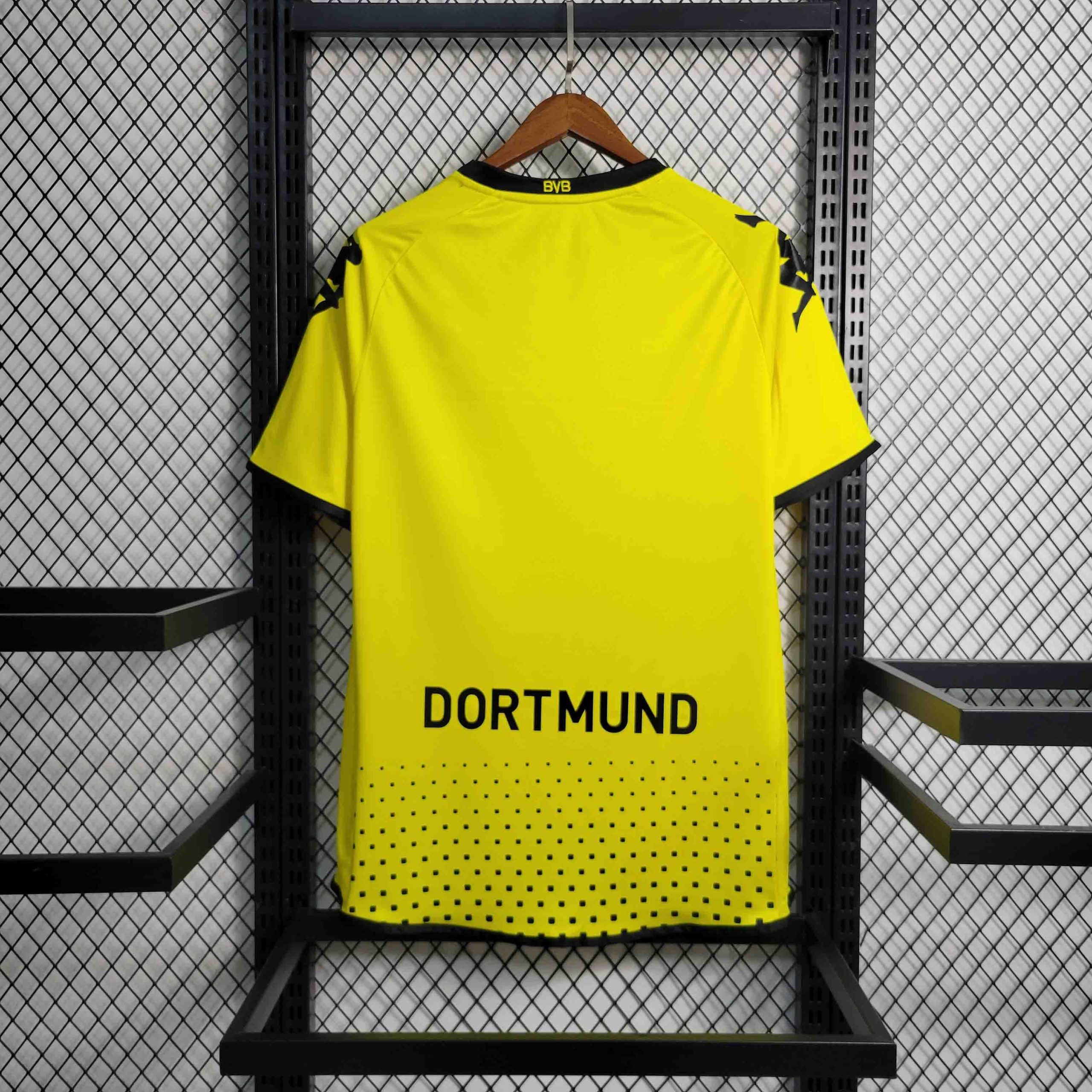 Borussia Dortmund Retro Jersey Home Soccer Shirt 2011/12 - Image 2