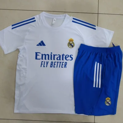 Real Madrid Training Jersey Kit White 2025/26