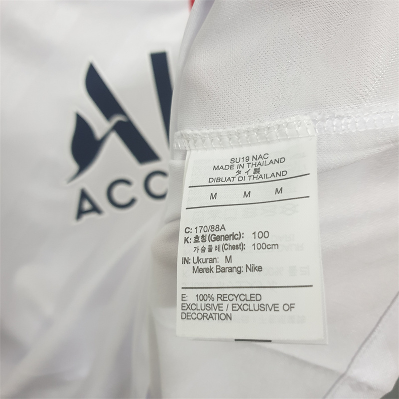 PSG Retro Jersey Third Away Soccer Shirt 2019/20 - Image 6