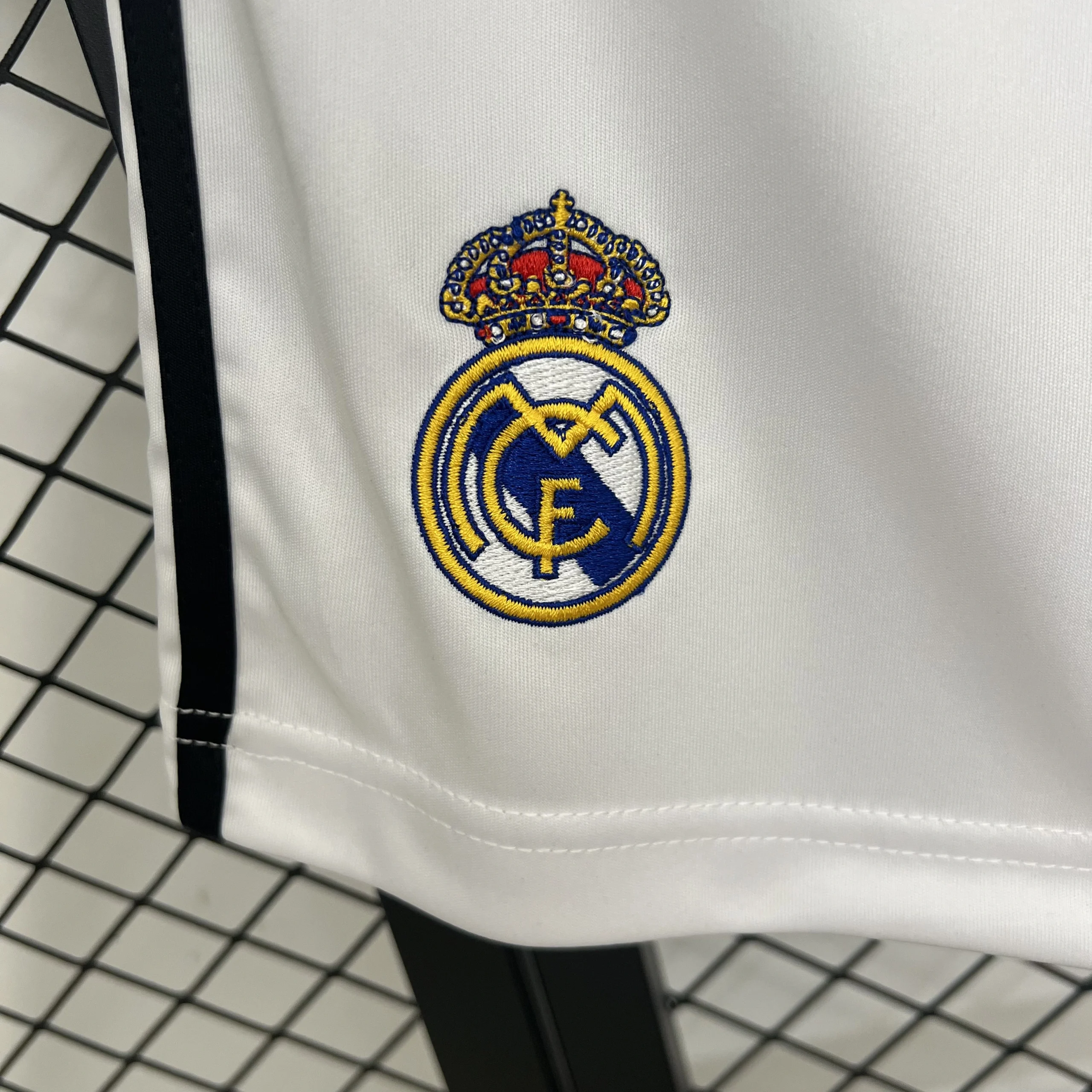 Real Madrid Soccer Shorts Custom Home 2025/26 - Image 5