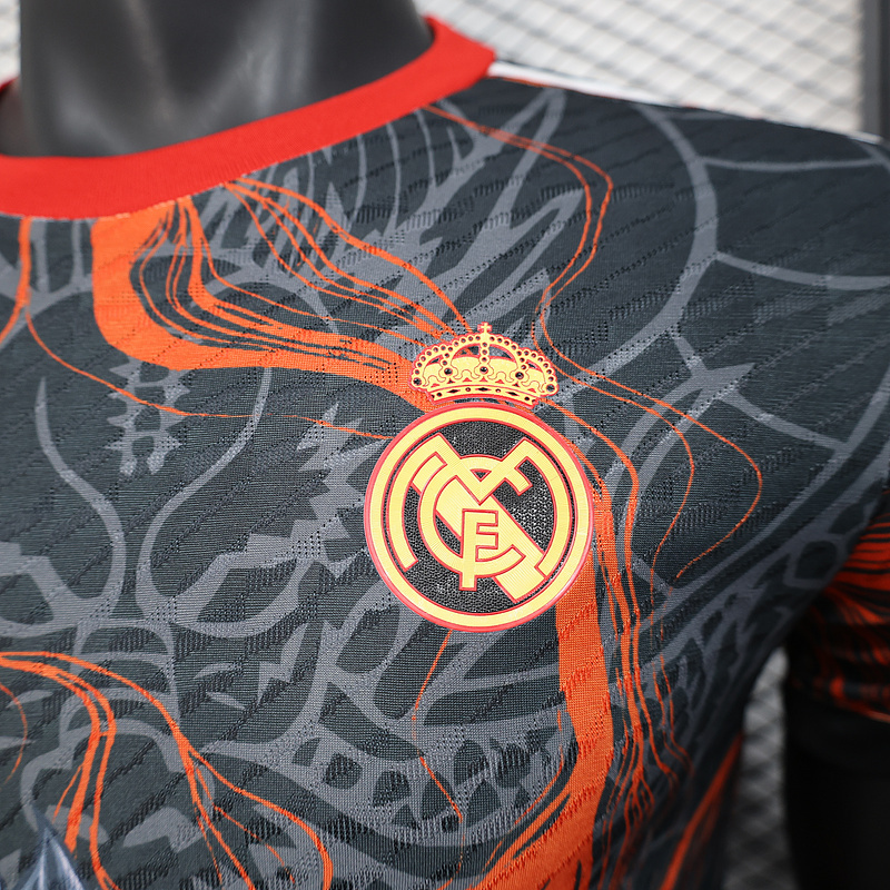 Real Madrid Soccer Jersey Dragon Special Edition Shirt 2025/26 - Image 3
