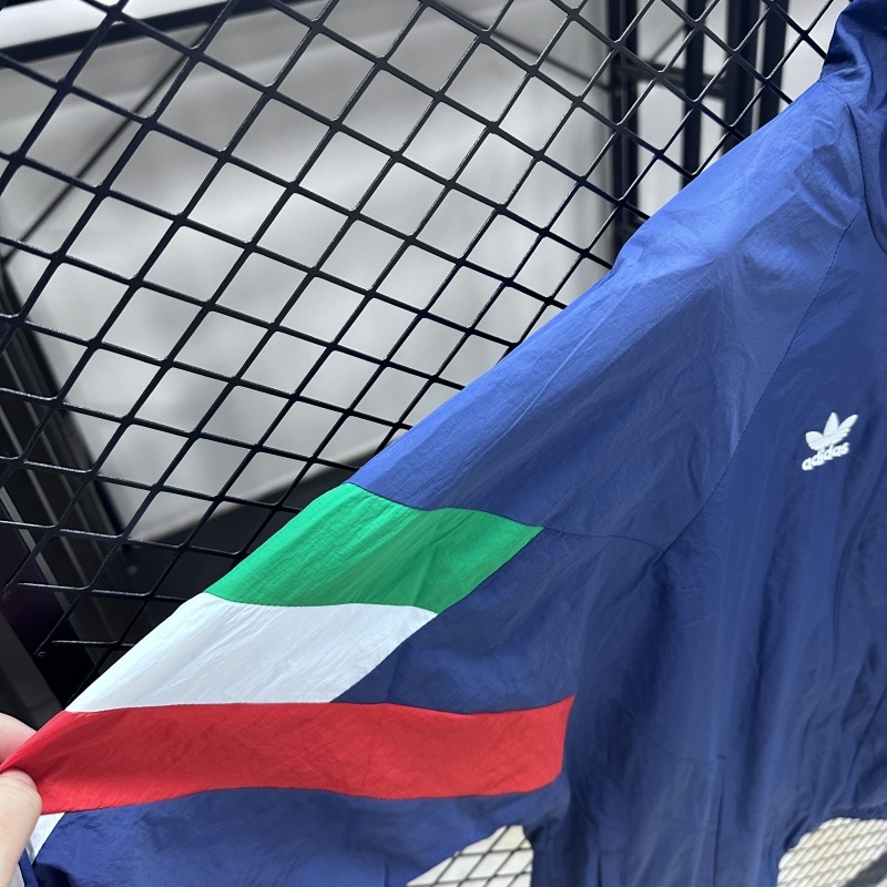 Italy Windbreaker Jacket Blue 2025 - Image 4