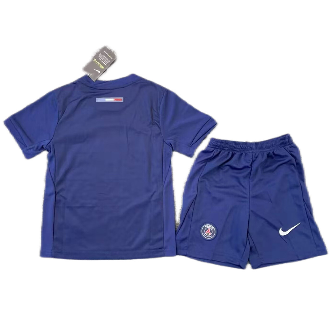 PSG Soccer Jersey Home Kids Kit Jersey+Shorts 2024/25 - Image 2