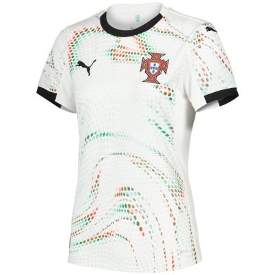 Portugal Soccer Jersey Away Women's Custom Shirt 2025