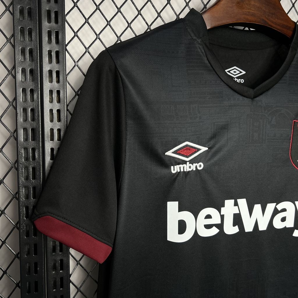 West Ham United Football Jersey Away Custom Shirt 2024/25 - Image 4