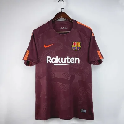Barcelona Retro Jersey Third Away Soccer Shirt 2017-18