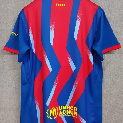 Alternative view of Barcelona Fourth Away Soccer Jersey Custom Shirt 2025/26