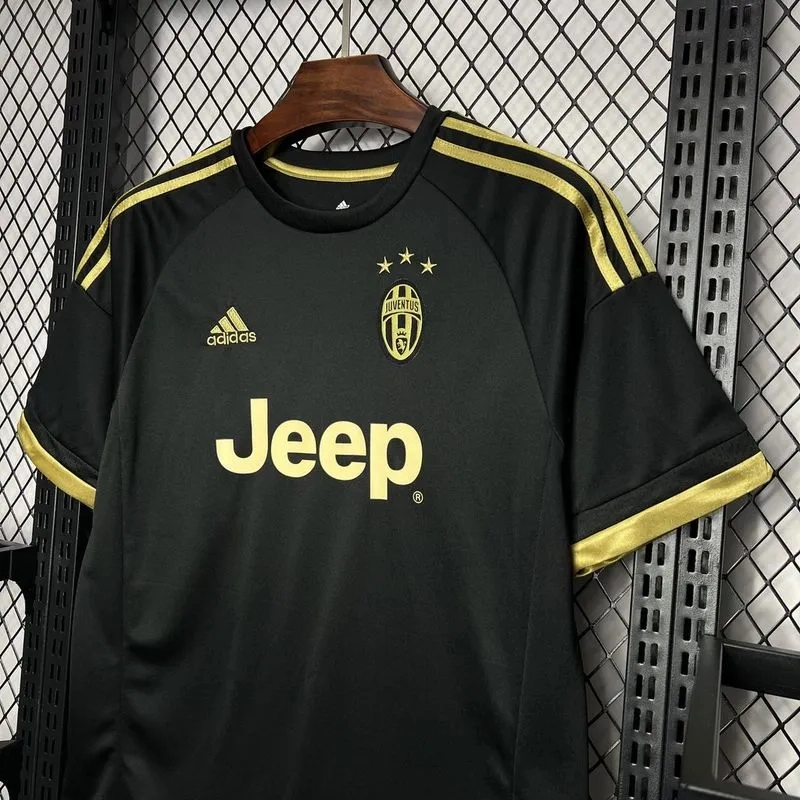 Juventus Retro Soccer Jersey Third Away Custom Shirt 2015-16 - Image 3