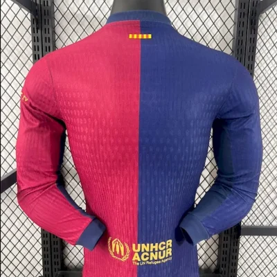 Alternative view of Soccer Jersey Barcelona Home x Travis Scott  Long Sleeve Shirt 2024/25