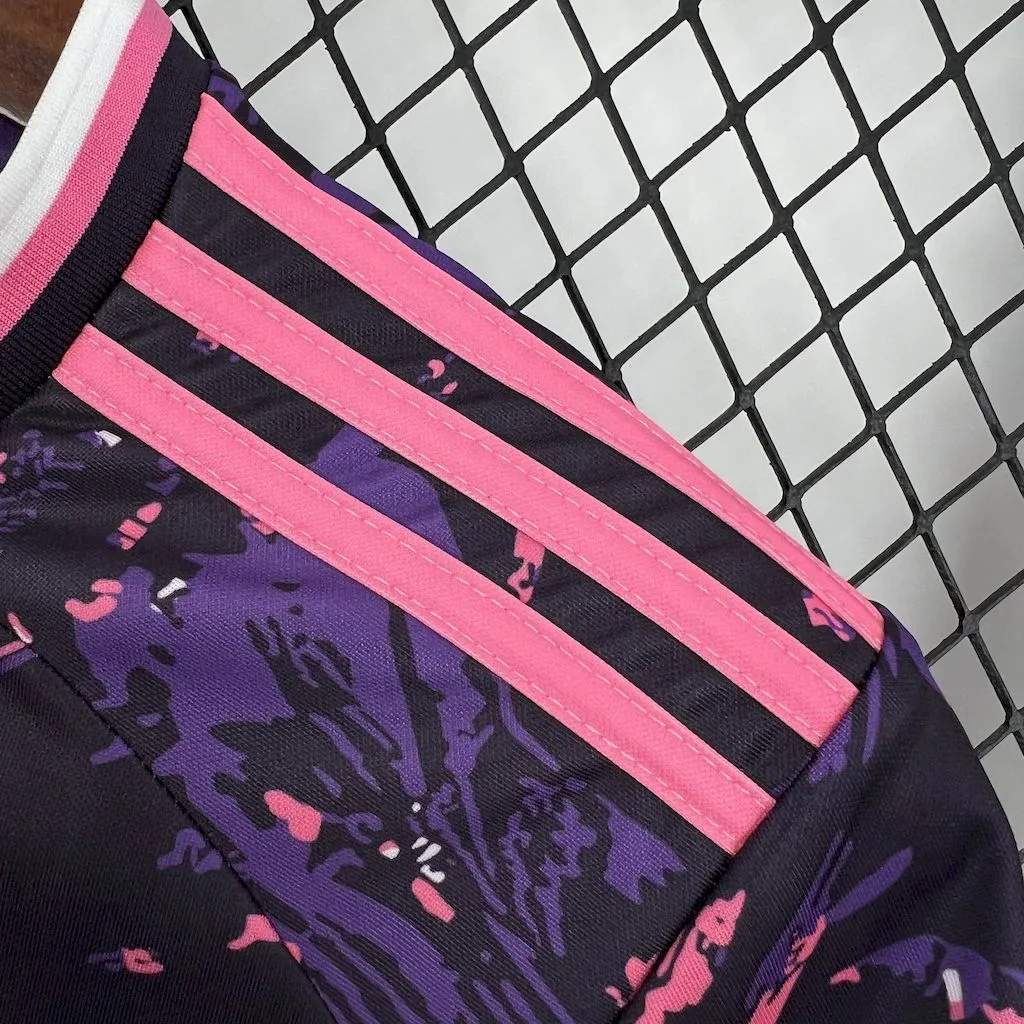 Real Madrid Soccer Jersey Purple Special Edition Custom Shirt 2024/25 - Image 4