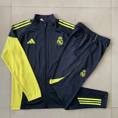 Alternative view of Kids Real Madrid Training Kit (Jacket+Pants) Deep Grey 2025/26