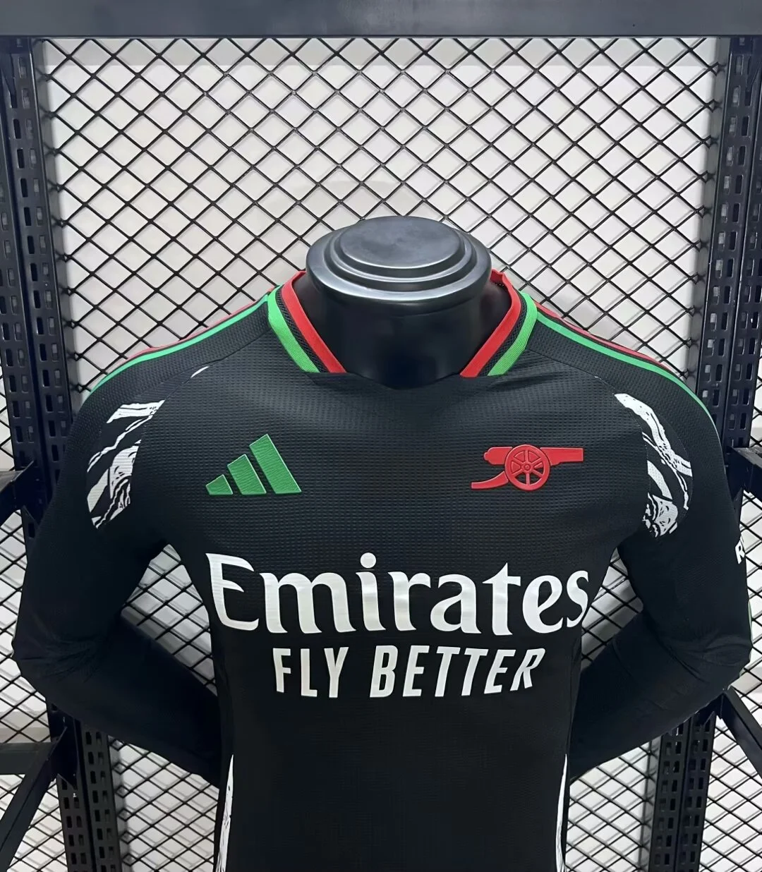 Arsenal Soccer Jersey Away Long Sleeve Shirt 2024/25 - Image 3