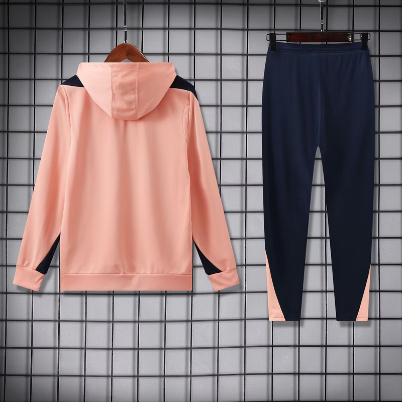 Chelsea Hoodie Training Kit (Sweatshirt+Pants) Orange 2025/26 - Image 3