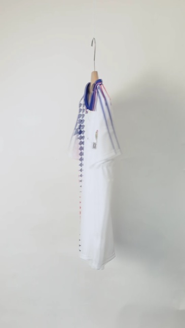 France Retro Soccer Jersey Away Custom Shirt World Cup 1994 - Image 2