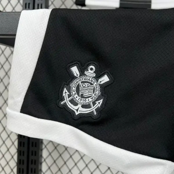 Corinthians Soccer Jersey Third Away Kids Kit Jersey+Shorts 2024 - Image 5