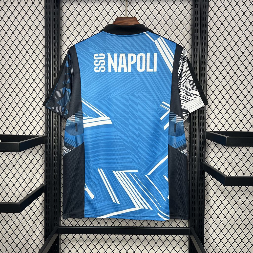 Napoli Soccer Jersey Pre-Match Custom Shirt 2024/25 - Image 2