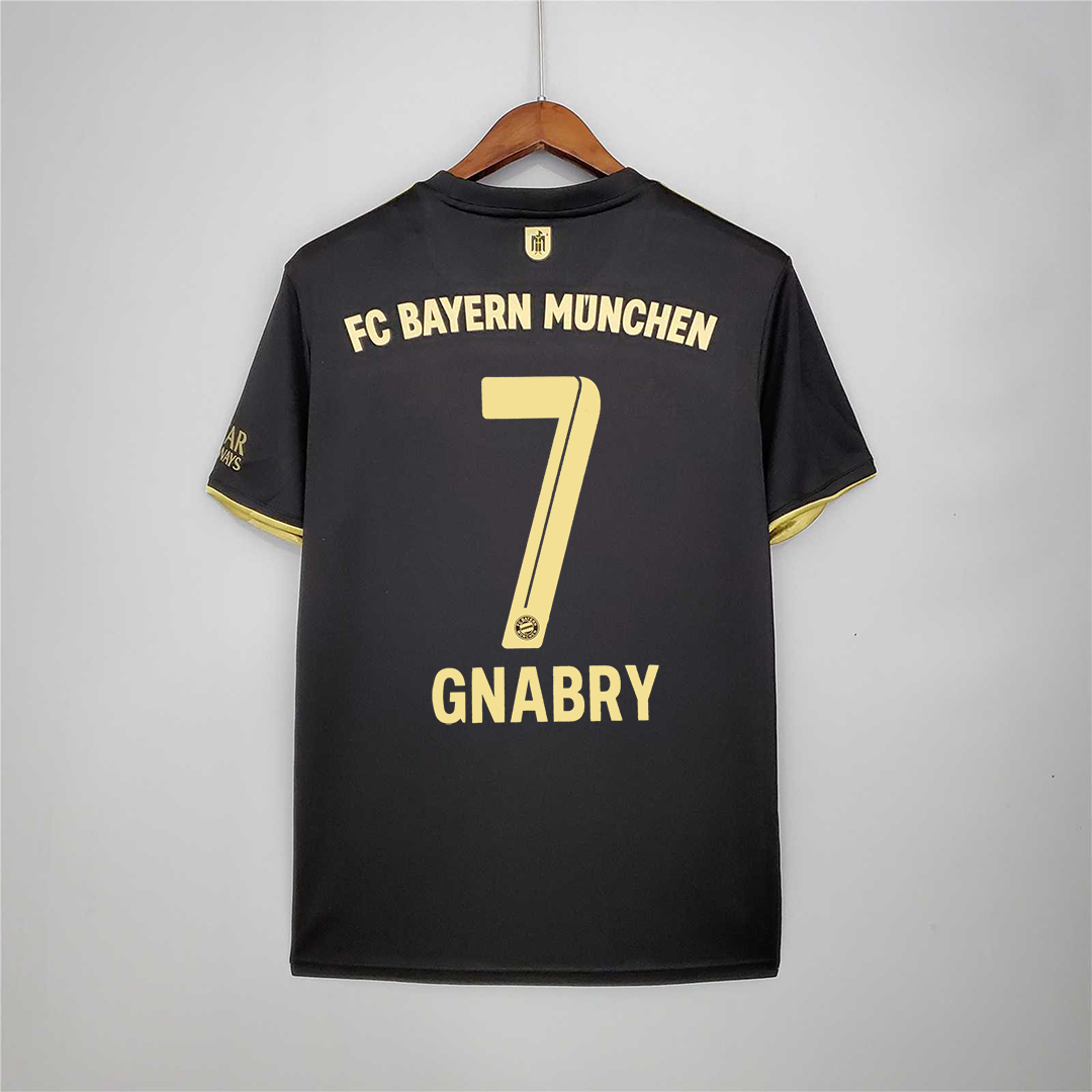 Bayern Munich Retro Jersey Away Soccer Shirt 2021/22 - Image 4