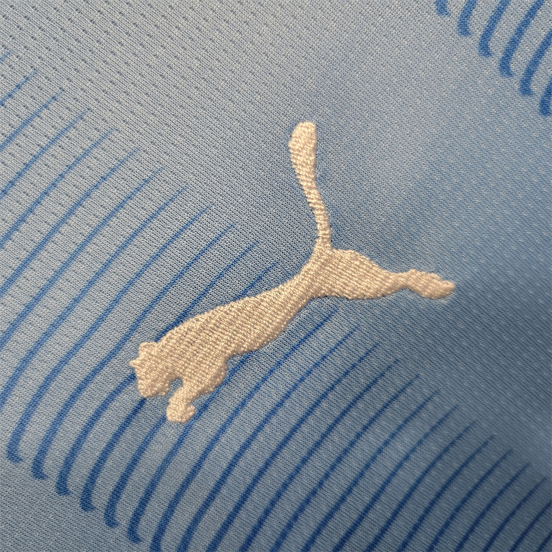 Manchester City Football Jersey Home Long Sleeve Shirt 2023/24 - Image 3