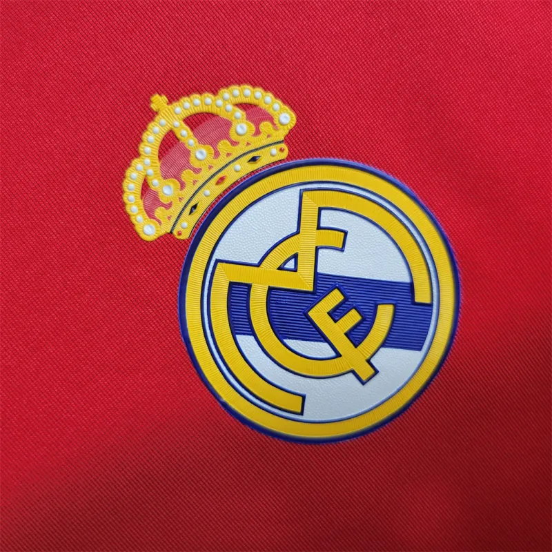 Real Madrid Retro Jersey Away Long Sleeve Soccer Shirt 2011/12 - Image 6