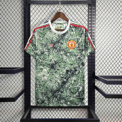 Manchester United x Stone Roses Icon Pre-Match Football Jersey Shirt 2024/25