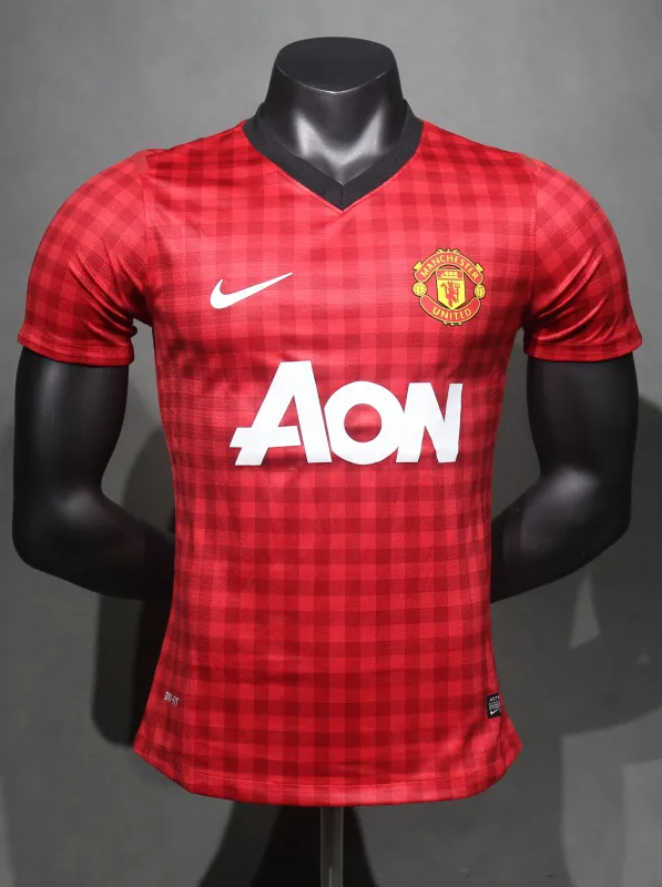 Manchester United Retro Home Football Jersey Shirt 2012/13