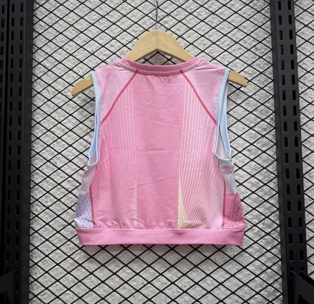 Barcelona Women's Vest Pink Special Edition Soccer Jersey 2025/26 - Image 2
