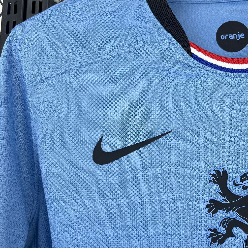 Netherlands Soccer Jersey Away Custom Shirt 2025 - Image 3