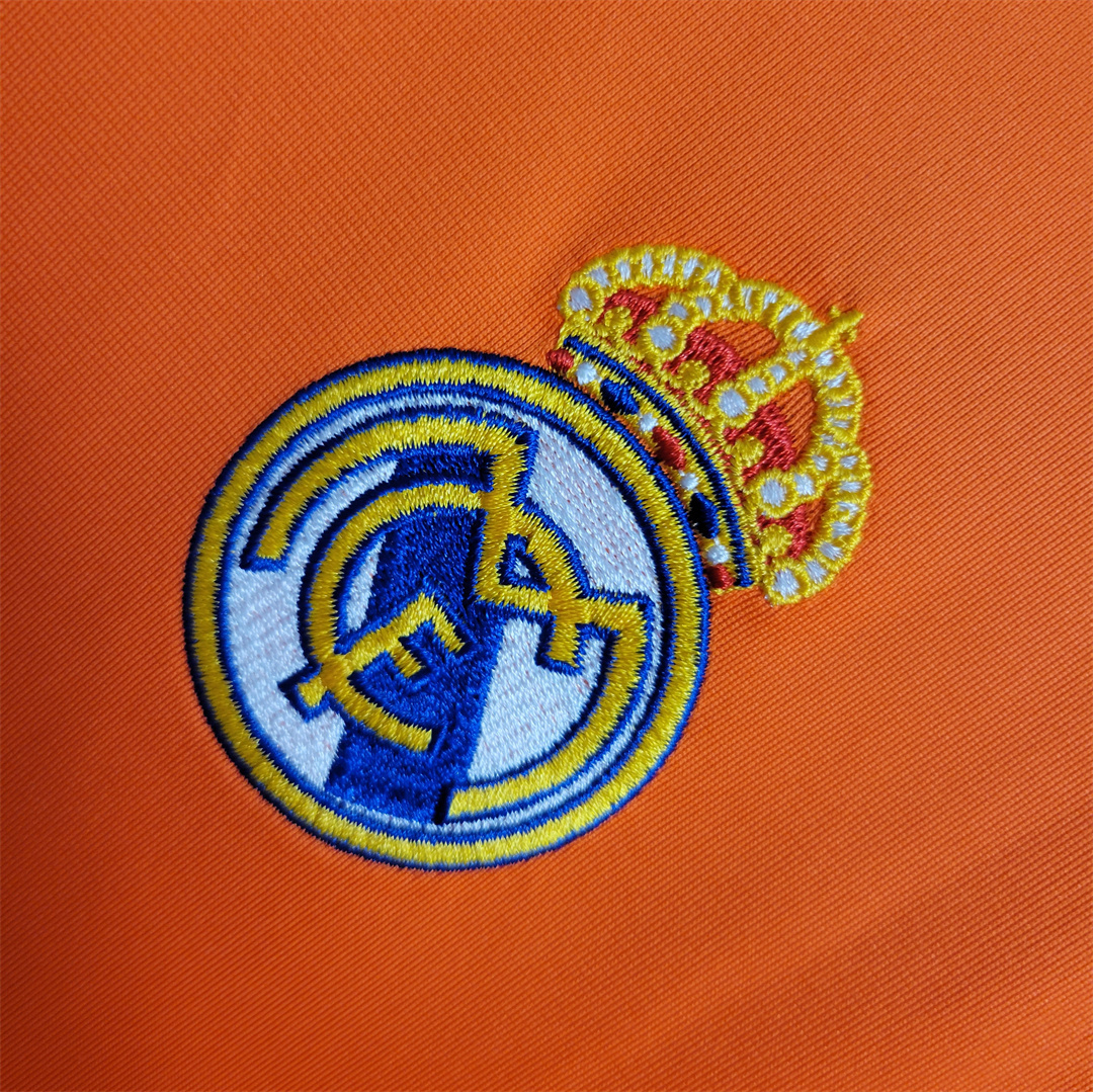 Real Madrid Retro Jersey Third Away Long Sleeve Custom Soccer Shirt 2013/14 - Image 5