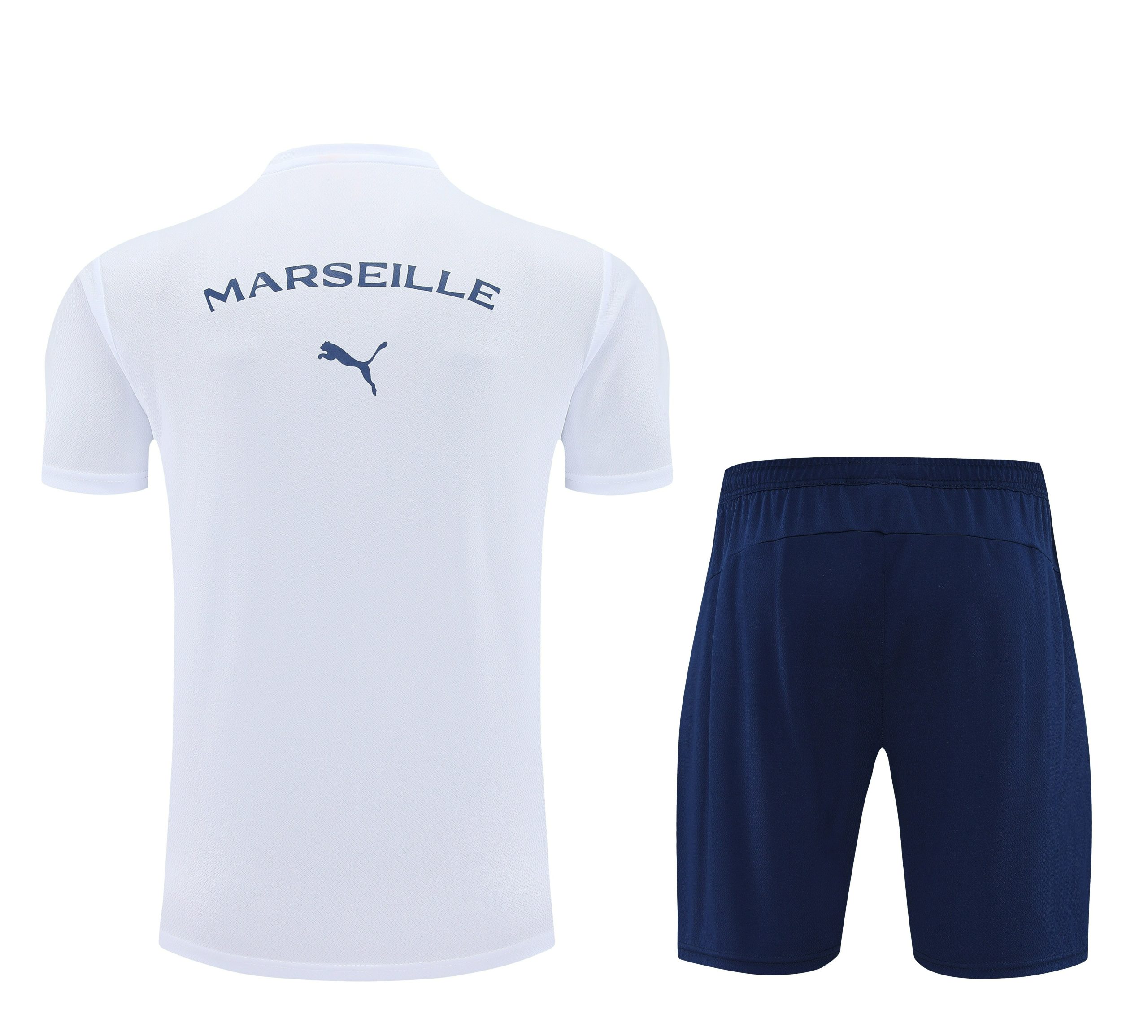 Marseille Training Jersey Kit White 2025/26 - Image 2