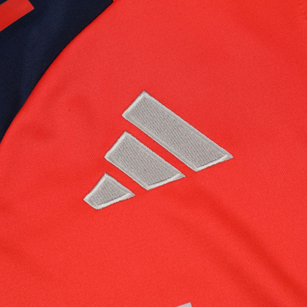 Manchester United 1/2 Zipper Sweat Kit (Top+Pants) Red 2024/25 - Image 5