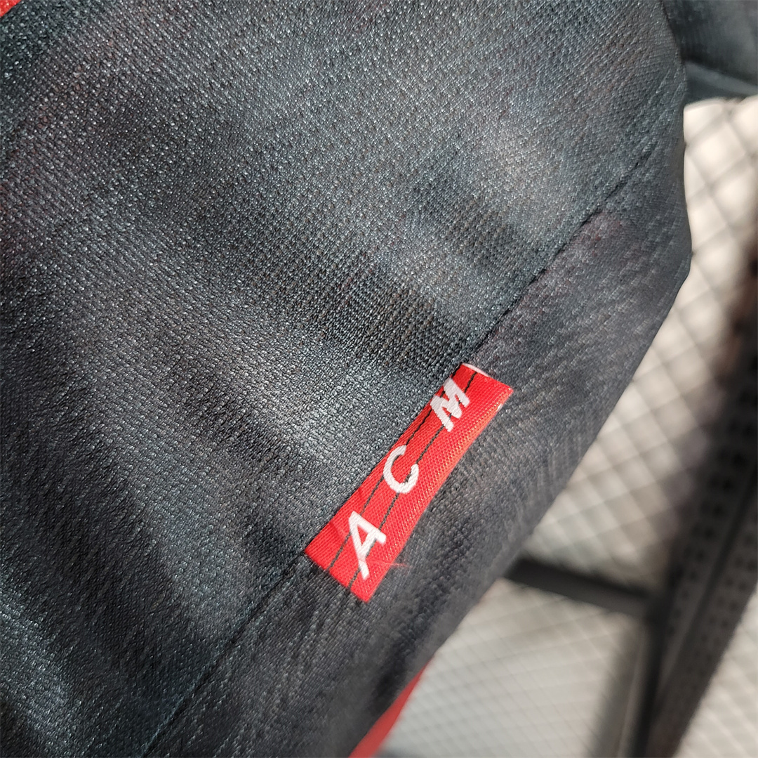 AC Milan Retro Soccer Jersey Home Custom Shirt 1998/00 - Image 4