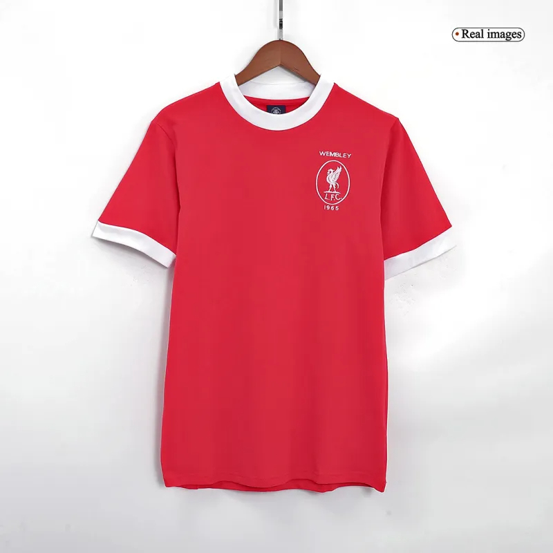 Liverpool Retro Football Jersey FA Cup Final Custom Shirt 1965 - Image 3