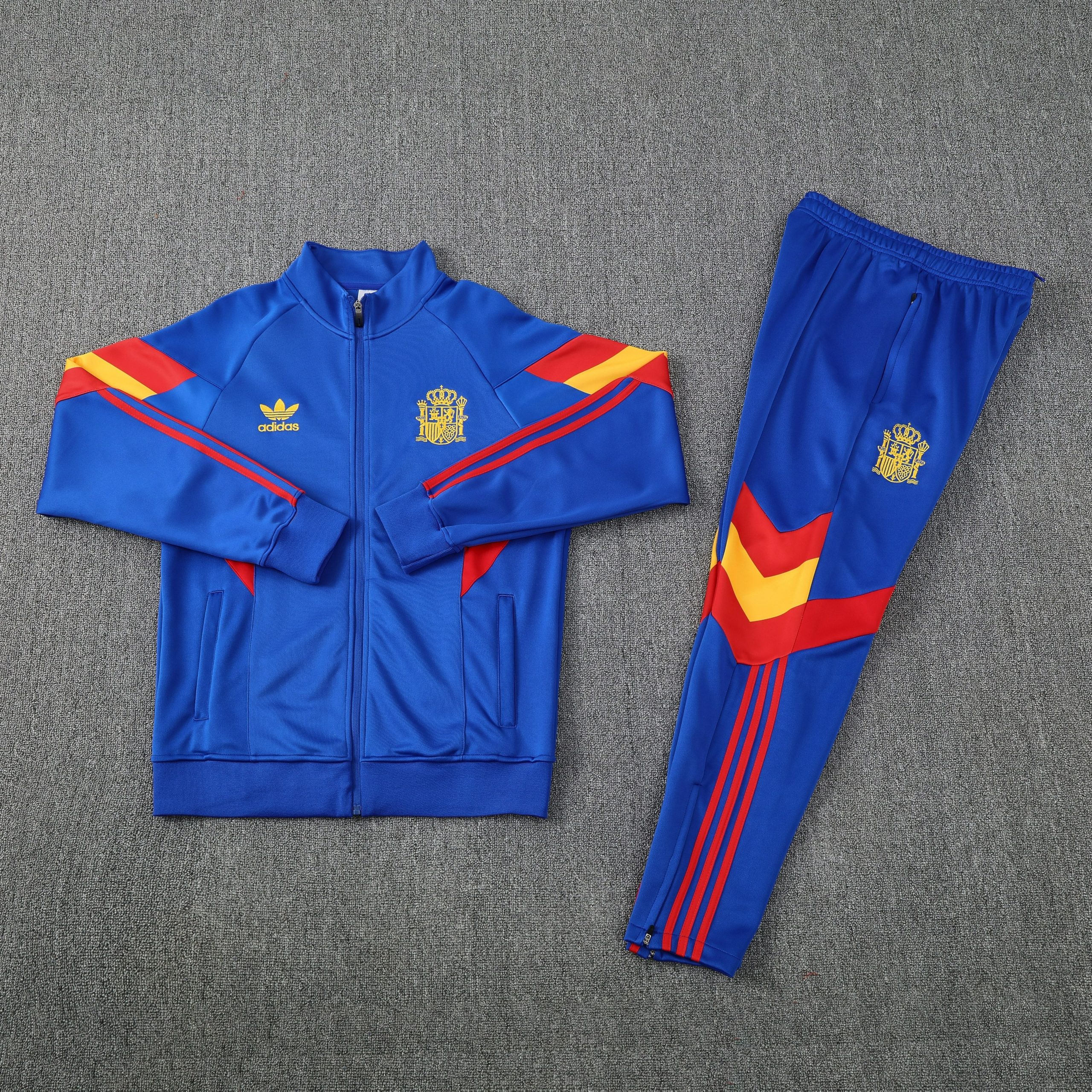 Spain Training Kit (Jacket+Pants) Blue 2025 - Image 3