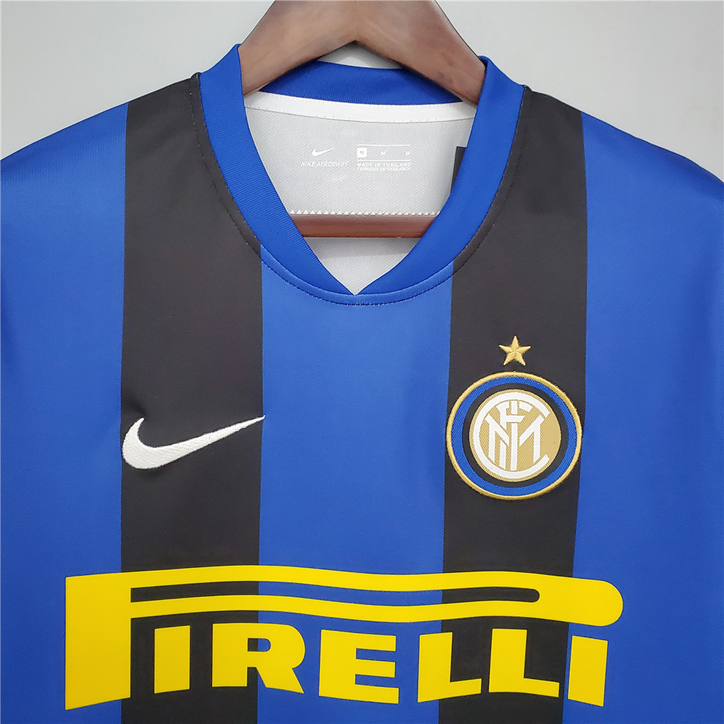 Inter Milan Jersey Custom Home Soccer Jersey 2008/09 - Image 5