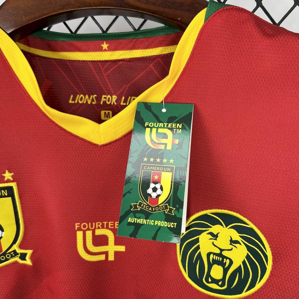 Cameroon Soccer Jersey Away Custom Shirt 2025 - Image 3