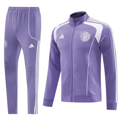 Manchester United Training Kit (Jacket+Pants) Purple 2025/26