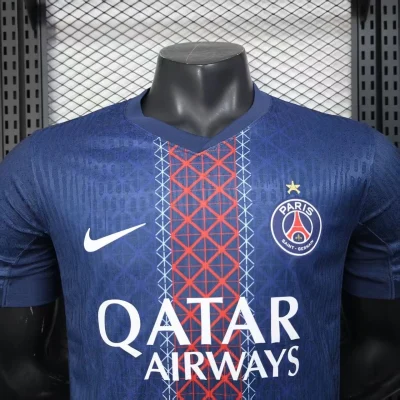Alternative view of Soccer Jersey PSG Home x Champions of Europe Shirt 2025/26 - With Star