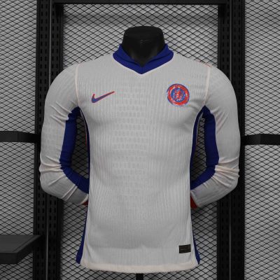 Chelsea Football Jersey Away Long Sleeve Shirt 2024/25