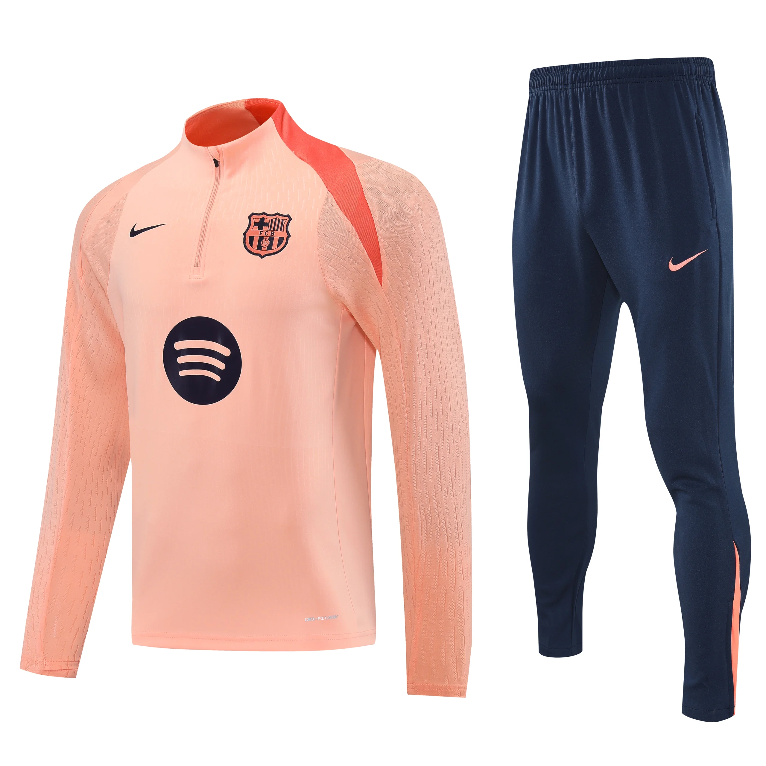 Barcelona Training Kit (Sweatshirt+Pants) Pink 2025/26 - Player Version