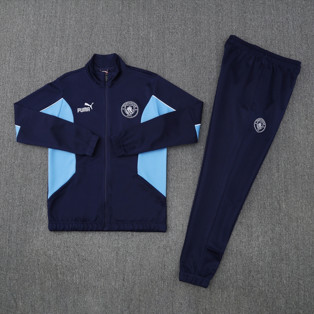 Manchester City Training Kit (Jacket+Pants) Royalblue 2025/26 - Image 6