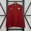 Roma Retro Soccer Jersey Home Long Sleeve Custom Shirt 2017/18