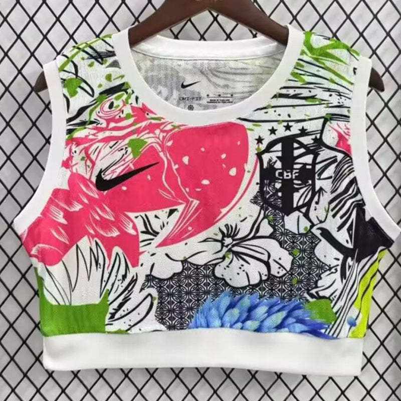 Brazil Soccer Jersey Women's Vest Special Edition 2025