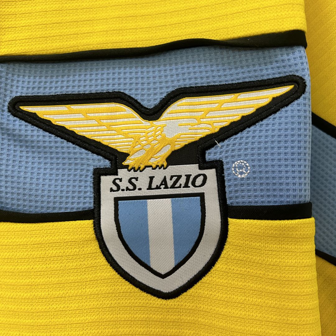 Lazio Retro Soccer Jersey Away Custom Shirt 1998-00 - Image 6