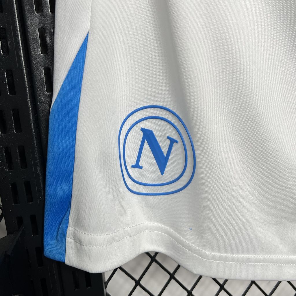 Napoli Soccer Jersey Home Custom Shorts 2024/25 - Image 3